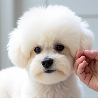 Stylisme bichon aux ciseaux