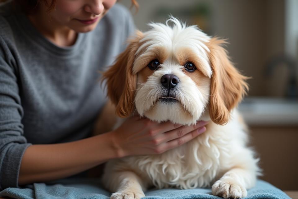 Toilettage adapté pour chiens seniors et anxieux