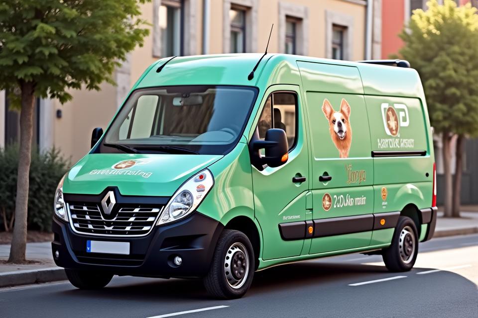 Van de toilettage mobile à domicile Lyon